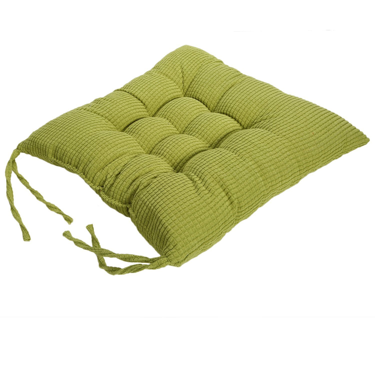 tkoofn 灯芯绒椅垫 可扩展聚乙烯 (epe) 填充坐垫 [33.7x13.